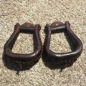 Circle Y Leather stirrups